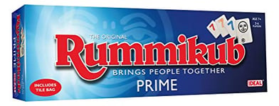 IDEAL | Rummikub Prime game: Brings people together | Family Strategy Games | For 2-4 Players | Ages 7+