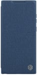 "Qin Book PRO Cloth Case Galaxy S23 Ultra" Blue