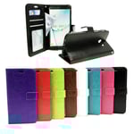 Crazy Horse Wallet Samsung Galaxy A5 2017 (A520F) Röd