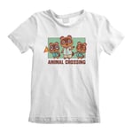 Nintendo Animal Cros - Nook Family Unisex White T-Shirt 5-6 Years -  - K777z