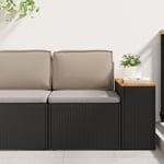 Utomhuskudde Taupe Polyester 50 x 40 x 12 cm Soffkudde