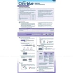 Clearblue Digital Ovulation Test Sticks Fertility Kit Advanced Digital 20 Tests