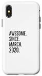 iPhone X/XS Awesome Since March 2020 Age Birthday Idea Case
