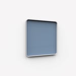 Frame Wall, glasskrivtavla, 100x100 cm, Bold, grå ram