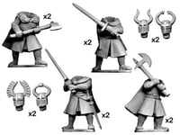 Dismounted Teutonic Knights with Big Weapons (8)