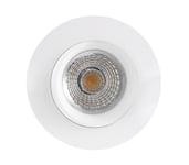 Nordic Soft LED Downlight WarmDim 360 Tilt 9W IP44 Hvit