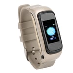 2 In 1 Wireless Earphone Bracelet Smartwatch Sports Monitor Wristb ^UK