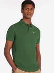 Barbour Sports Tailored Fit Polo Shirt - Green, Green, Size S, Men