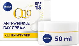 NIVEA Q10 Anti-Wrinkle Power Firming Day Cream SPF 15 50 ml Free Delivery UK