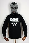 DGK Skateboards t-shirt Tee longsleeve All Star black IN S Dirty Ghetto Kids
