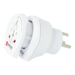 SKROSS Combo World to Denmark - adapter för effektkontakt
