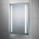 500x700mm Arlo Battery LED Illuminated Mirror | Cool White LEDs