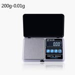 HIGHKAS Jewelry Electronic Scale Multifunction Digital Scales 100/200/300/500/1000G 0 01/0 1G High Precision Mini Jewelry Scale Backlight Gram Weighing Balance-100G-0.01G 1125 (Color : 200g0.01g)