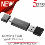 Samsung 64gb Duo Plus Usb 3.1 Flash Stick│pen Memory Drive│type-c│upto 200mb/s