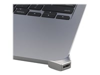 Compulocks Ledge Lock Adapter For Macbook Air 13" M2-M4 Silver - Adapter För Säkerhetslåsurtag - För Apple Macbook Air M2