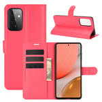 samsung Samsung A72 PU Wallet Case Red