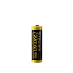 14500-batteri Nitecore, Micro-USB-laddbart, 750 mAh