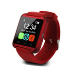 ZHYF Smart Bracelet,Smart Watch Bluetooth Smartwatch For Men Smart Watches Sports Smart Wristwatch Clocks,Red,With Box