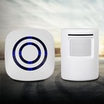 Wireless Motion Sensor Alarm Home Security Music Doorbell Driveway Alert System