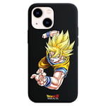 Personalaizer Coque pour iPhone 13 Mini Noir avec Un Design deDragon Ball Z Goku SS1 Special
