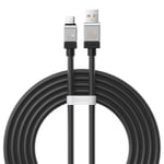 Baseus CoolPlay Snabbladdningsdatakabel USB till USB-C, 100W, 2m - Svart