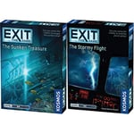Thames & Kosmos - EXIT: The Sunken Treasure - Level: 2/5 - Unique Escape Room Game - 1-4 Players & EXIT: The Stormy Flight - Level: 2/5 - Unique Escape Room Game - 1-4 Players
