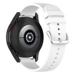 Silikonarmband Samsung Galaxy Watch 7 44mm Vit