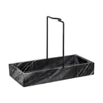 Mette Ditmer Marble diskbänksorganiserare 12x23,5 cm Black-grey