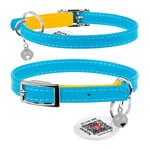 Halsband Kattunge Äkta Läder Colors of freedom