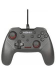 Konix Switch Wired Controller (Black) - Controller - Nintendo Switch
