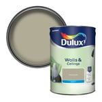 Dulux Walls & Ceilings Matt Emulsion Paint - Overtly Olive - 5L