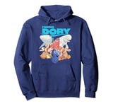 Disney Pixar Finding Dory Group Shot Logo Poster Pullover Hoodie