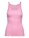 Cc Heart Poppy Silk Camisole Pink Coster Copenhagen