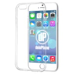 deinPhone Coque iPhone 6 Plus en Silicone Ultra Fin Transparent 0,3 mm