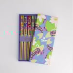 Tokyo Design Studio Ätpinnar i Trä, Blue Lotus -