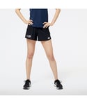 New Balance Womenss London Edition Impact Run 3in Shorts in Black - Size Medium