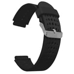 AISPORTS Compatible with Garmin Forerunner 735XT Strap Silicone, 16mm Soft Breathable Silicone Strap Sport Wristband Replacement Strap for Garmin Forerunner 220/230/235/620/630/735/Approach S20/S5/S6