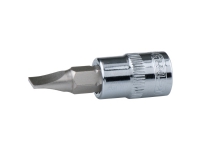 KS Tools 918.1487-E, Sokkel, 1/4, 1 huvud(er), Krom-vanadium-stål, DIN 3120, ISO 1174, 20 g