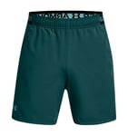 Under Armour Under Armour Men's UA Vanish Woven 6in Shorts Hydro Teal/Radial Turquoise XL, Blue