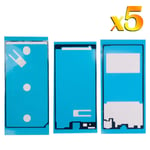 5 x For Sony Xperia Z1 Compact Mini LCD Screen Middle Frame Glass Panel Adhesive