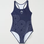 Maillot De Bain Femme Bleu Taille Xl Jeux Olympiques Paris 2024