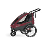 Qeridoo ® Sportrex 1 barn cykelvagn Limited Edition Cayenne Red Kollektion 2023