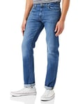 Lee Men's Daren Zip Fly Jeans, Dark Freeport, 28W / 32L
