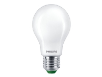 Philips - LED-glödlampa med filament - form: A60 - glaserad finish - E27 - 4 W (motsvarande 60 W) - klass A - varmt vitt ljus - 2700 K (paket om 2)