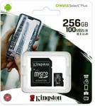 Kingston 256GB Micro SD Card U3 For BLACKVUE DR900S-1CH/ 2CH/ 2CH IR Dash Cam 4K