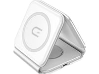 Dudao A11n 3In1 Wireless Charging Stand 15W Hvid
