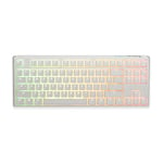 DUCKY One 3 Classic Pure White TKL Gaming Tastatur, RGB LED - MX-Brown (US)