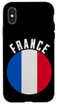Coque pour iPhone X/XS Drapeau France : Icon of Liberty and Equality