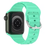 grön Sportigt armband i silikon, apple watch 45mm series 7 sportigt armband i silikon, grön Apple Watch 45mm Series 7 Sportigt armband i silikon, grön