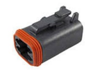Te Connectivity Dt06-4S-P012 Rund Kontakt Anslutning, Rak Serie (Rund Kontakt): Dt Totalt Antal Poler: 4 1 St